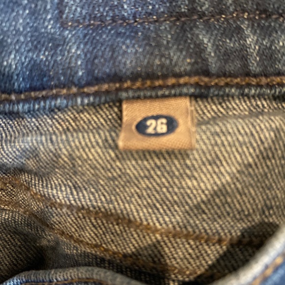 Citizens of Humanity COH Dani Cropped Straight Leg Jeans Cuffed Size 26 EUC - Picture 11 of 12